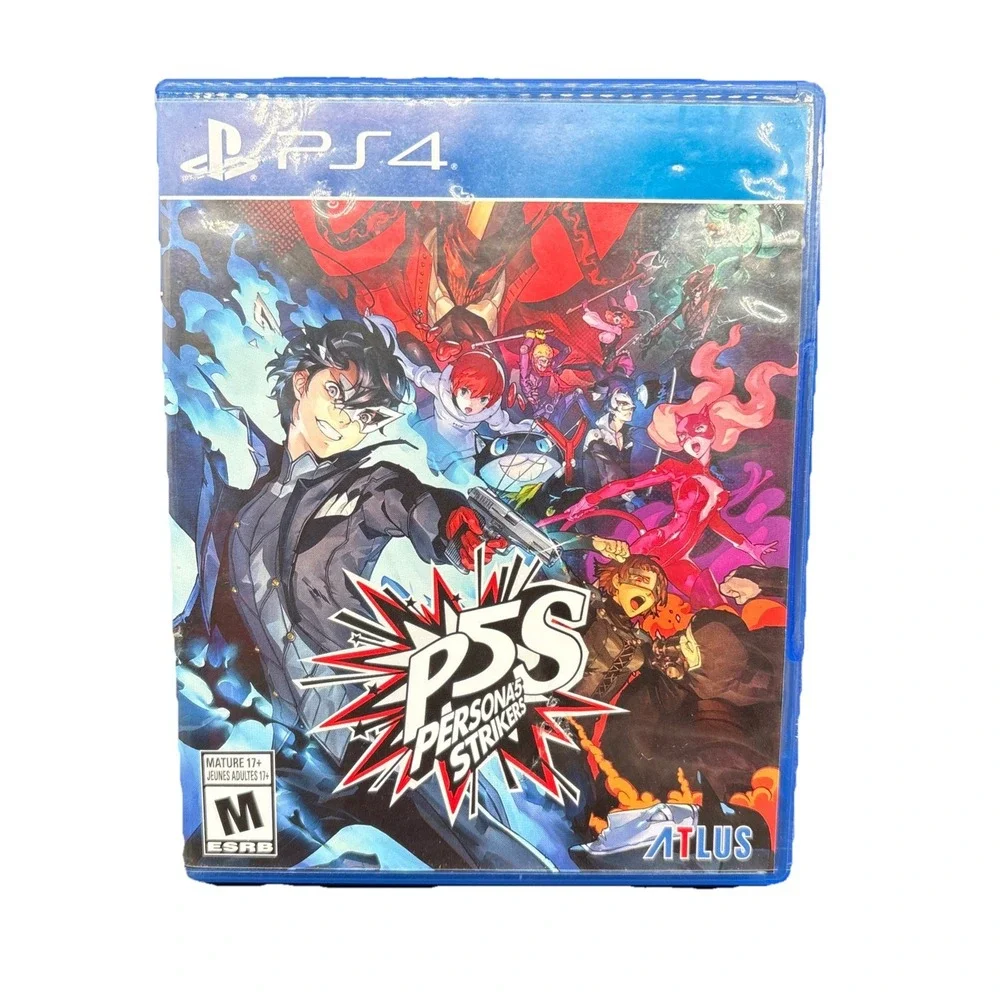 Persona 5 Strikers PS4 SEGA Atlus Sony PlayStation 4 Excellent Condition Disk